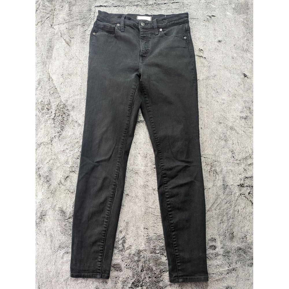 Madewell 9" High Rise Skinny Jeans Women's Size 29T Black